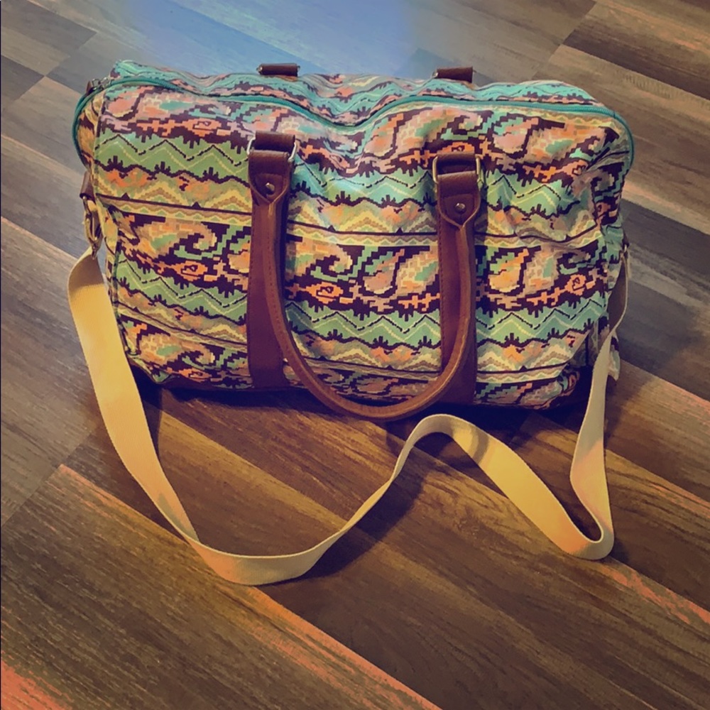 Aztec duffle bag
